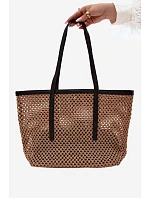 Černá taška typu Shopper s přívěskem model 22221071 - Flora&Co