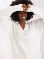 Sweter BA SW model 19341442 ecru - FPrice Sweter BA SW model 19341442 ecru - FPrice