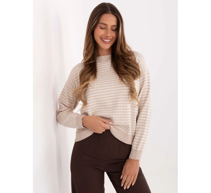 Jumper IT SW 93190.15 světle béžový