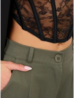 Spodnie LK SP model 21902720 khaki - FPrice Spodnie LK SP model 21902720 khaki - FPrice