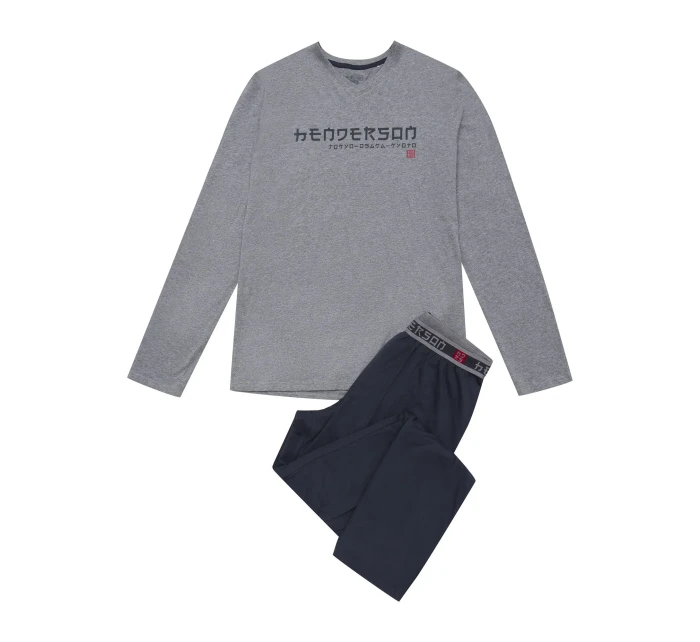 Pyžamo Japan model 20468990 Grey - Henderson Pyžamo Japan model 20468990 Grey - Henderson