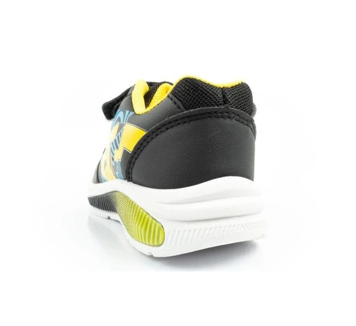 model 21394702 dětské sportovní boty tenisky lehké suchý zip černá žlutá - Leomil model 21394702 dětské sportovní boty tenisky lehké suchý zip černá žlutá - Leomil