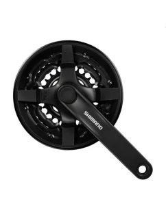 Klikový mechanismus SHIMANO FC-TY301 48x38x28 černý