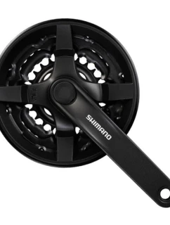 Klikový mechanismus SHIMANO FC-TY301 48x38x28 černý