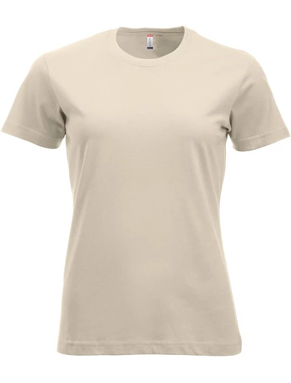 Clique New Classic-T Women Dámské tričko 67.9361 light khaki Clique New Classic-T Women Dámské tričko 67.9361 light khaki