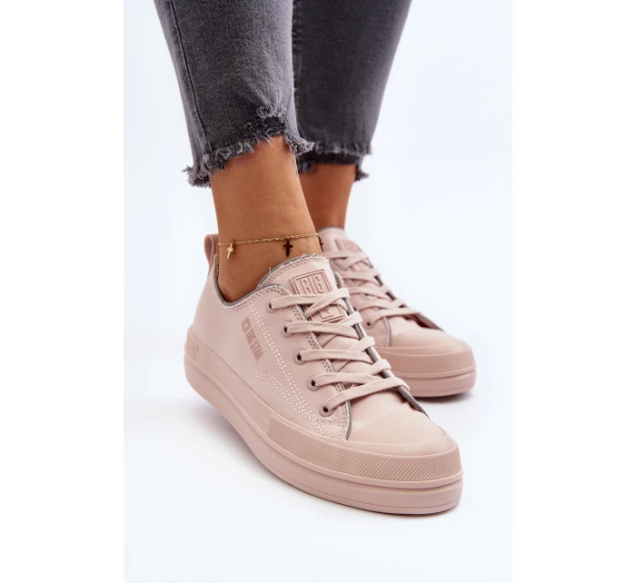 Dámské Tenisky Big Star model 21649514 Růžové - Big Star Shoes Dámské Tenisky Big Star model 21649514 Růžové - Big Star Shoes