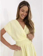 Šaty MI SK 92160.00 světle žluté