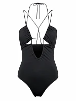 Dámské jednodílné plavky KW0KW02028-BEH - Calvin Klein