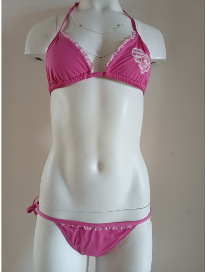 Dívčí dvoudílné plavky růžové  model 18889787 - Paloma