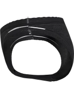 Dámské kalhotky 3Pack UW0UW05018 0V9 černé/fialové/sv. růžové - Tommy Hilfiger