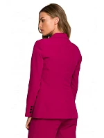 Sako s jedním knoflíkem  švestka model 22069754 - STYLOVE