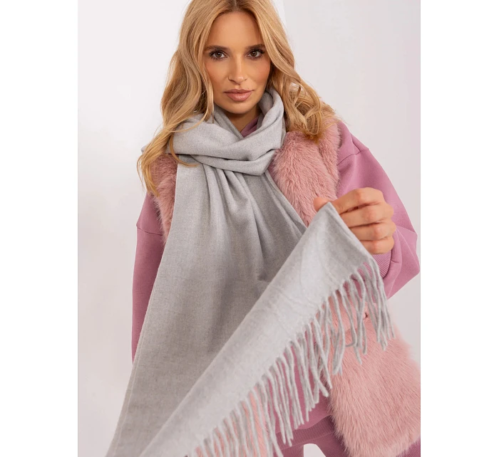 Dámský šátek AT SZ 23185.73P šedá - Fashion Classic Dámský šátek AT SZ 23185.73P šedá - Fashion Classic