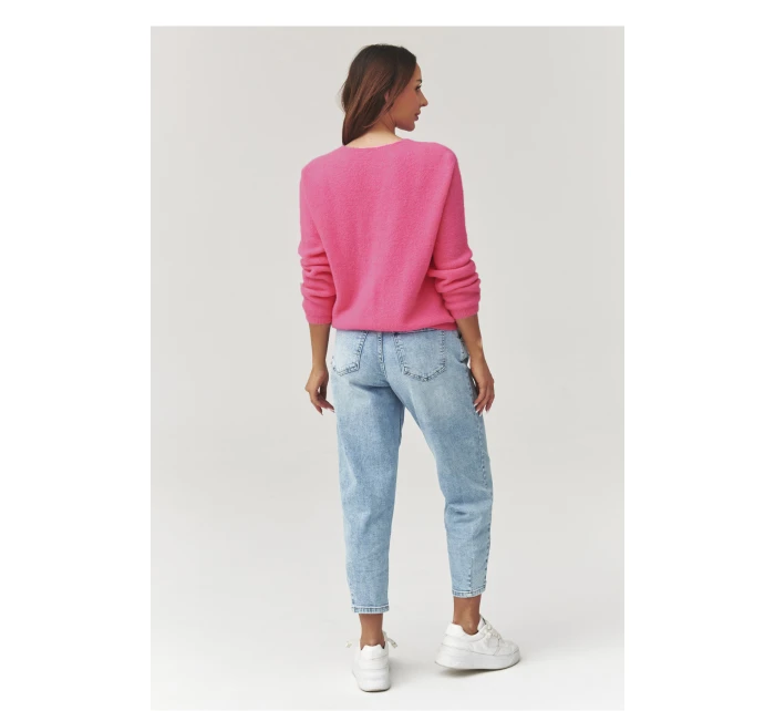 Svetr na zapínání  model 223261 Makadamia