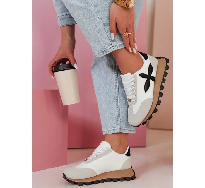 Dámské sportovní tenisky FLEXIMOT white FashionStreet ZY0903 Dámské sportovní tenisky FLEXIMOT white FashionStreet ZY0903