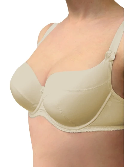 Podprsenka Malinez Nicole Light Beige Smooth Full Cup Bra
