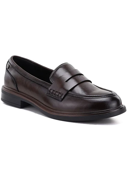 Kožené polobotky typu loafers „lords“ v hnědé barvě Vinceza 133119 Kožené polobotky typu loafers „lords“ v hnědé barvě Vinceza 133119