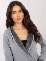 Mikina D68450M01066D3 šedá Mikina D68450M01066D3 šedá