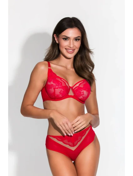 BIUSTONOSZ AMELIA SEMI model 20693486 RED - MEDIOLANO