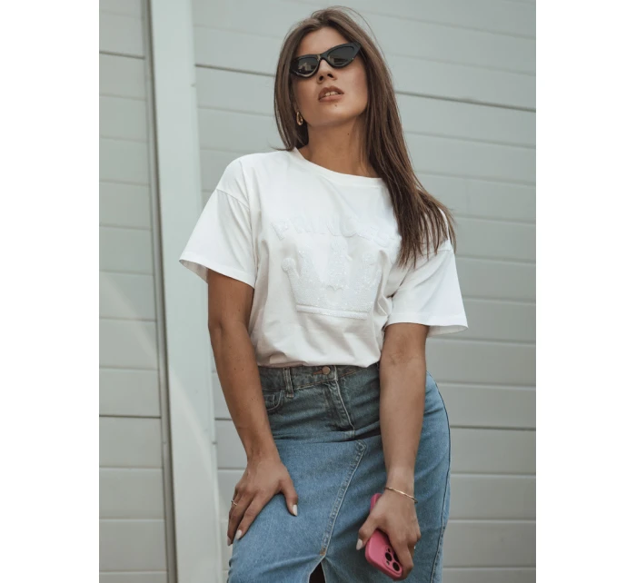 PRINCY dámské tričko bílé FashionStreet RY2647