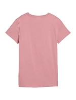 Dámské tričko Puma Ess Centered Cat Logo Tee, růžové, 692916, velikost 48