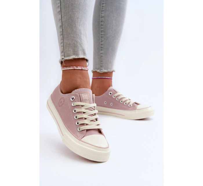 Nízké dámské tenisky Big Star model 21654816 Růžové - Big Star Shoes