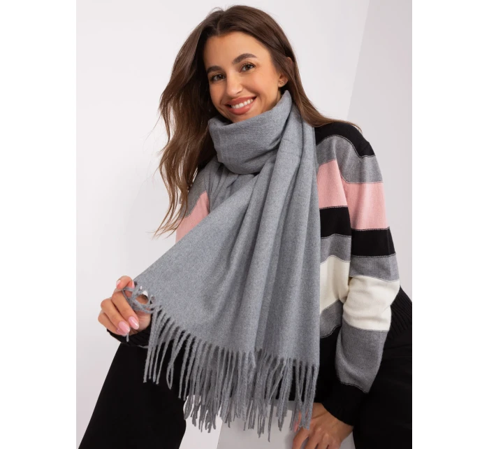 Szalik AT SZ 23185.73P ciemny szary Szalik AT SZ 23185.73P ciemny szary