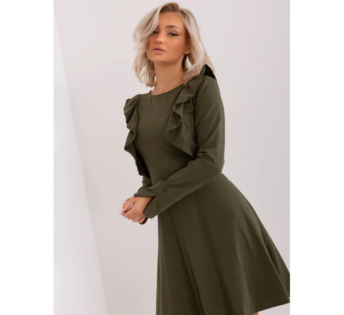 EM SK HW 20 395 šaty.34P khaki EM SK HW 20 395 šaty.34P khaki
