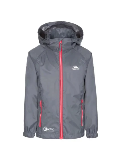 Dětská nepromokavá bunda Trespass QIKPAC X