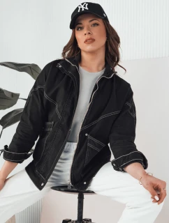 Dámská džínová bunda BERENICES černá FashionStreet TY4327