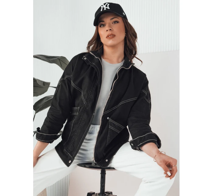 Dámská džínová bunda černá Dstreet model 21976662 - FashionStreet