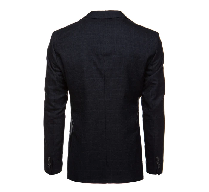 Pánské jednořadové námořnicky modré sako Dstreet MX0633 Pánské jednořadové námořnicky modré sako Dstreet MX0633