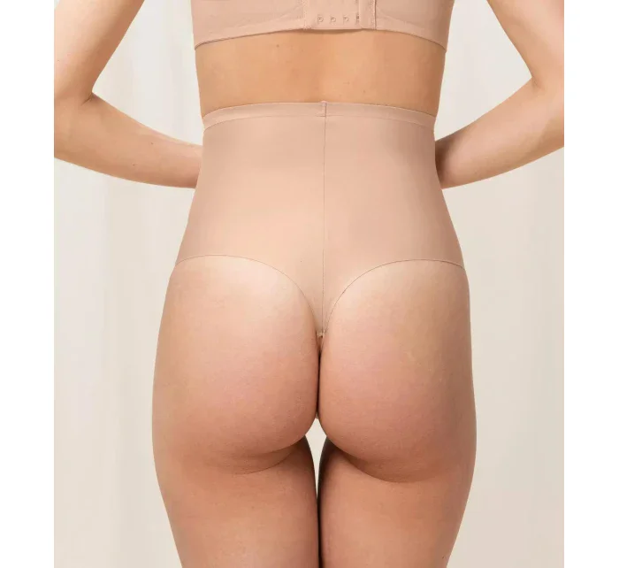 Dámské kalhotky Triumph Shape Smart Highwaist String béžové