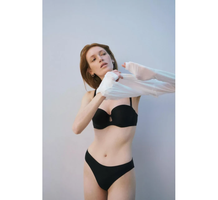 Dámská podprsenka Pure Micro WDP - BLACK - černá 0004 - TRIUMPH