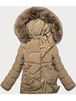 Dámská volná přechodná bunda J Style béžová (16M9181-62) Dámská volná přechodná bunda J Style béžová (16M9181-62)