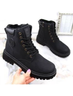 Zateplené trapery se zipem W model 19374782 černá - NEWS Zateplené trapery se zipem W model 19374782 černá - NEWS