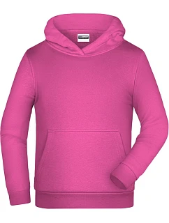 Daiber JN 796K Dětská mikina s kapucí 02.796K pink