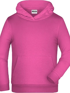 JN Dětská mikina s kapucí 02. pink model 22414082 - Daiber