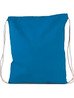 Kimood KI 0147 Sportovní vak z bio bavlny 19.0147 tropical blue Kimood KI 0147 Sportovní vak z bio bavlny 19.0147 tropical blue