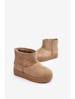 Dětské zimní boty s izolací Big Star model 21637255 Bežové - Big Star Shoes