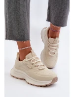 Dámské Tenisky HI-POLY SYSTEM Big Star NN274A105 Bežové Dámské Tenisky HI-POLY SYSTEM Big Star NN274A105 Bežové