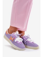 Nízké Dámské Sportovní Boty Fialové model 21685910 - Boto Nízké Dámské Sportovní Boty Fialové model 21685910 - Boto