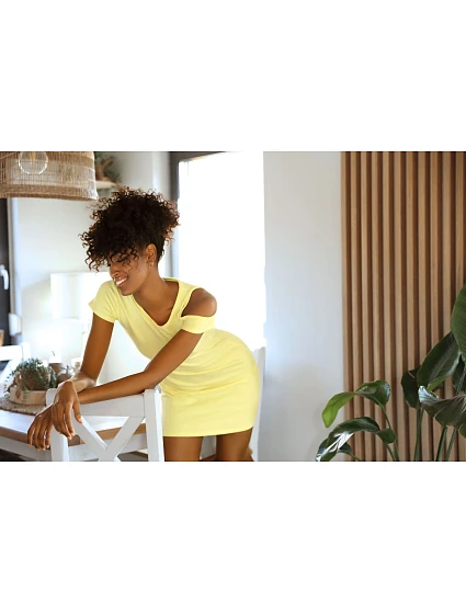 Žlutá košilka model 18467070 - DKaren