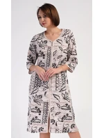 Dámské domácí šaty s tříčtvrtečním rukávem Elena Dámské domácí šaty s tříčtvrtečním rukávem Elena