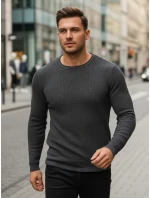 Pánský antracitový svetr WX2293z Pánský antracitový svetr WX2293z