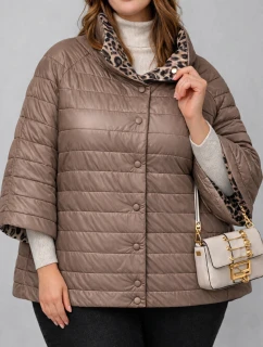 kurtka damska plus size z rękawem 3/4 Goodlookin model 22038827 - MINORITY