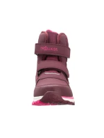 Trollkids Dětské zimní boty Hafjell pro holky/chlapce nepromokavé fialové (264-419)