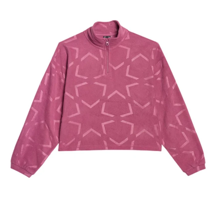 Dívčí fleece tmavě růžový JWAW25TFLE model 21394945 - 4F Dívčí fleece tmavě růžový JWAW25TFLE model 21394945 - 4F