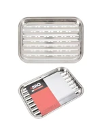 Grilovací deska 34x24CM z nerezové oceli Grilovací deska 34x24CM z nerezové oceli