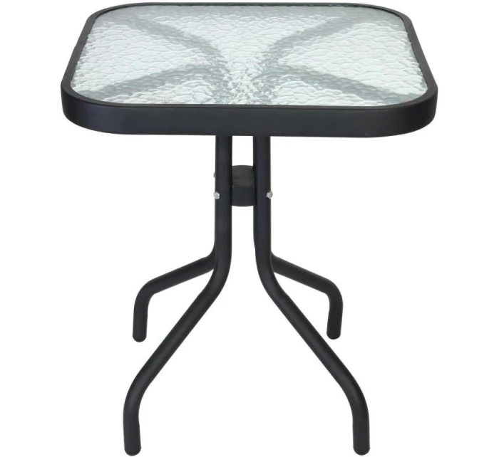 Čtvercový konferenční stolek na terasu 45x45x51 cm