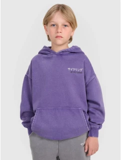 Chlapecká mikina s kapucí model 21816992 - 4F